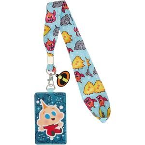 Loungefly Disney Pixar Incredibles Jack Jack Lanyard with Cardholder NWT